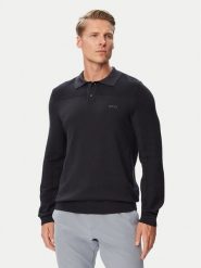 BOSS Sweter Momentum-X PL 50568962 Granatowy Regular Fit. Niebieskie swetry rozpinane Boss, l, bez wzorów, z syntetyku, bez kołnierzyka, bez ramiączek. Za 699.99 zł.