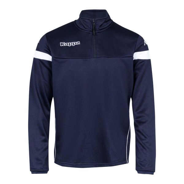 Bluza Kappa Novare. Białe bluzy Kappa, bez wzorów, bez kaptura. Za 206.00 zł.