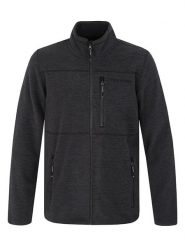 Hannah Kurtka polarowa w kolorze antracytowym rozmiar: XXL. Czarne kurtki Hannah, xxl, bez wzorów, z materiału, bez kaptura. Za 217.99 zł.