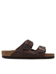 Birkenstock Klapki Arizona Bs 0052531 Brązowy. Brązowe klapki Birkenstock, z nubiku. Za 539.99 zł.