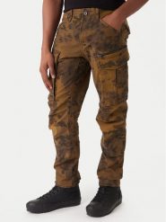 G-Star Raw Spodnie materiałowe Rovic Zip 3D D02190-E081 Zielony Tapered Fit. Zielone spodnie materiałowe G-Star Raw, m, bez wzorów, z bawełny, retro. Za 579.99 zł.