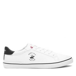 Tenisówki Beverly Hills Polo Club. Białe trampki Beverly Hills Polo Club, m, bez wzorów, bez zapięcia. Za 169.99 zł.