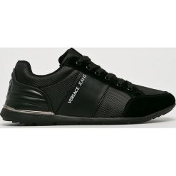 Versace Jeans - Buty. Czarne buty sportowe casual marki Versace Jeans, z jeansu. W wyprzedaży za 459.90 zł.