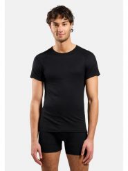Odlo Koszulka funkcyjna "Active Light" w kolorze czarnym rozmiar: M. Czarne t-shirty sportowe ODLO, bez wzorów, z materiału, bez ramiączek, outdoorowe. Za 138.70 zł.