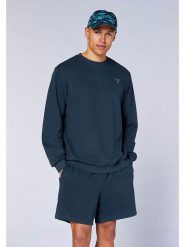 Chiemsee Bluza w kolorze granatowym rozmiar: XXL. Niebieskie bluzy Chiemsee, xxl, bez wzorów, z bawełny, bez kaptura. Za 100.99 zł.