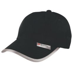 Odblaskowa Czapka Z Daszkiem. Niebieskie czapki z daszkiem RESULT HEADWEAR, bez wzorów, z bawełny. Za 51.99 zł.