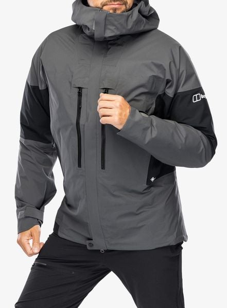 Kurtka GORE TEX męska Berghaus MTN Guide GTX Pro Jacket. Szare kurtki Berghaus, na zimę, l, bez wzorów, z gore-texu, bez kaptura. Za 1,825.99 zł.