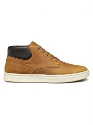 Geox Skórzane sneakersy "Baltmoore" w kolorze karmelowym rozmiar: 44. Brązowe buty sportowe casual Geox, bez wzorów, bez zapięcia. Za 264.95 zł.