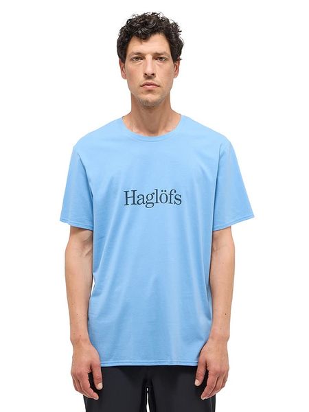 Haglöfs Koszulka w kolorze błękitnym rozmiar: M. Niebieskie bezrękawniki Haglöfs, m, bez wzorów, z bawełny, bez kołnierzyka, bez ramiączek. Za 69.75 zł.