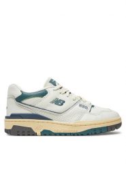 New Balance Sneakersy BB550PTB Biały. Białe buty sportowe casual New Balance, bez wzorów, ze skóry, bez zapięcia. Za 399.99 zł.