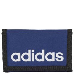 Portfel Adidas Linear ciemnoniebieski 13 x 25,5 cm. Niebieskie portfele Adidas, bez wzorów, z poliesteru. Za 42.99 zł.