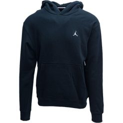 Bluza męska nike air jordan essentials fleece hoodie black. Czarne bluzy Nike, m, bez wzorów, bez kaptura. Za 279.00 zł.