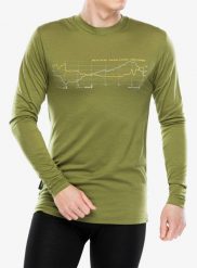Termoaktywna bluza Sensor Merino Active PT Tee L/S. Zielone bielizna termoaktywna Sensor, l, bez wzorów, z materiału, bez ramiączek, do biegania. Za 324.99 zł.