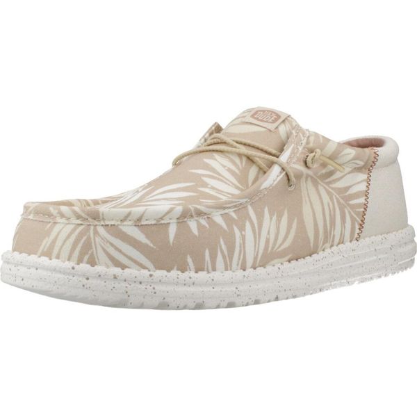 Buty HEY DUDE WALLY FUNK PSYCH Jasnobrązowy. Brązowe buty turystyczne Hey dude, bez wzorów, z tkaniny, bez zapięcia, trekkingowe. Za 249.99 zł.