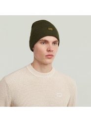 G-Star Czapka beanie w kolorze khaki rozmiar: onesize. Brązowe czapki zimowe G-Star, bez wzorów, z bawełny. Za 85.95 zł.