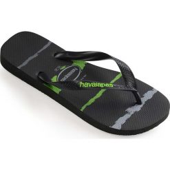 Havaianas - Japonki. Czarne japonki Havaianas, bez wzorów, z materiału. W wyprzedaży za 59.90 zł.