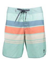 Quiksilver Szorty kąpielowe "Everyday Stripe" w kolorze błękitno-zielonym rozmiar: 38. Niebieskie kąpielówki Quiksilver, bez wzorów. Za 124.11 zł.