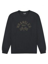 Wrangler Bluza w kolorze antracytowym rozmiar: XL. Czarne bluzy Wrangler, xl, bez wzorów, z bawełny, bez kaptura. Za 105.45 zł.