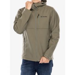 Kurtka softshell męska Columbia Ascender II Hooded Softshell Jacket. Zielone kurtki Columbia, m, bez wzorów, z softshellu, bez kaptura. Za 366.99 zł.