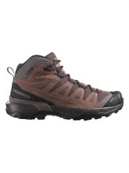 SALOMON Botki trekkingowe "X Ultra 360 LTR MID GTX" w kolorze jasnobrązowym rozmiar: 37 1/3. Brązowe buty trekkingowe Salomon, bez wzorów, z gore-texu, bez zapięcia. Za 591.60 zł.