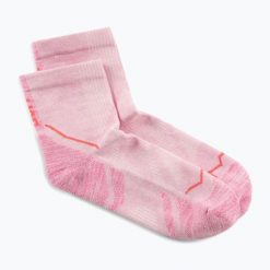 Skarpety BUFF Dryflx Quarter. Czerwone skarpety Buff, bez wzorów, z elastanu. Za 94.99 zł.