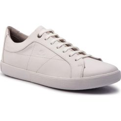 Sneakersy GEOX - U Jharrod A U925MA 00043 C1000 White. Białe buty sportowe casual Geox, bez wzorów, z materiału, bez zapięcia. W wyprzedaży za 219.00 zł.