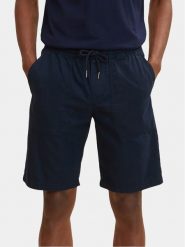 Tom Tailor Szorty materiałowe 1031441 Granatowy Regular Fit. Niebieskie szorty Tom Tailor, m, bez wzorów, z bawełny. Za 99.99 zł.