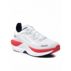 Buty do biegania Fila Shocket. Białe buty do biegania Fila, bez wzorów, bez zapięcia, do biegania. Za 408.00 zł.