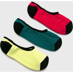 Vans - Skarpety (3 pack). Białe skarpety Vans, bez wzorów, z bawełny. Za 59.90 zł.