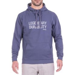 Bluza w kolorze fioletowym. Bluzy z kapturem marki Jeep, m, z nadrukiem, z kapturem. W wyprzedaży za 119.95 zł.
