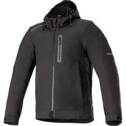 Motocyklowa kurtka przeciwdeszczowa Alpinestars Neo. Czarne kurtki Alpinestars, m, bez wzorów, z elastanu, bez kaptura. Za 1,467.50 zł.
