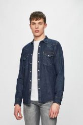 LEE WESTERN SHIRT MĘSKA KOSZULA JEANSOWA BLUEPRINT L643PLLH 112115418. Koszule Lee, l, bez wzorów, z jeansu, bez kołnierzyka, bez ramiączek. Za 159.99 zł.