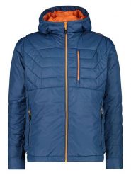 CMP Kurtka pikowana w kolorze granatowym rozmiar: 46. Niebieskie kurtki CMP, s, bez wzorów, z materiału, primaloft. Za 289.95 zł.