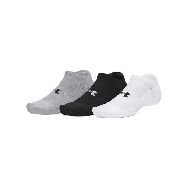 Under Armour UA PERFORMANCE COTTON 3PK NS Skarpetki unisex. Białe skarpety Under Armour, bez wzorów, z bawełny. W wyprzedaży za 48.99 zł.