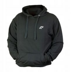 Bluza sportowa męska RUPTOR. Czarne bluzy z kapturem RUPTOR, m, bez wzorów, z bawełny, z kapturem. Za 147.01 zł.