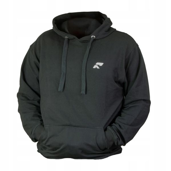 Bluza sportowa męska RUPTOR. Czarne bluzy z kapturem RUPTOR, m, bez wzorów, z bawełny, z kapturem. Za 147.01 zł.