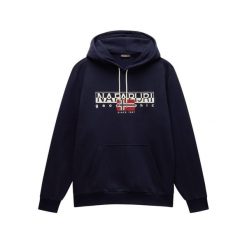 Bluza Napapijri B-Aylmer H. Niebieskie bluzy Napapijri, na zimę, m, bez wzorów, bez kaptura. Za 418.05 zł.