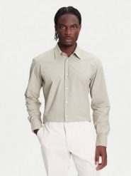 BOSS Koszula Relegant 50518304 Zielony Regular Fit. Zielone koszule Boss, m, bez wzorów, z bawełny, bez kołnierzyka, bez ramiączek. Za 379.99 zł.