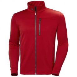 Bluza sportowa męska Helly Hansen Crew Fleece. Czerwone bluzy bez kaptura Helly Hansen, m, bez wzorów, bez kaptura. Za 524.99 zł.