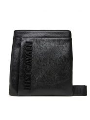 Just Cavalli Saszetka 78QA4B12 ZSB81 Czarny. Czarne saszetki i nerki Just Cavalli, bez wzorów, ze skóry. Za 459.99 zł.