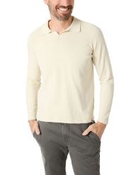 Timezone Koszulka polo w kolorze kremowym rozmiar: XXL. Brązowe koszulki polo Timezone, xxl, bez wzorów, z bawełny, bez kołnierzyka, bez ramiączek. Za 100.99 zł.