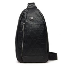 Saszetka Guess. Czarne torby na ramię Guess, z aplikacjami, małe, bez dodatków. Za 369.99 zł.