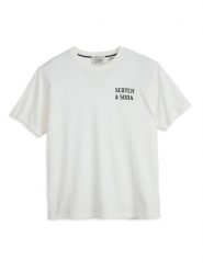 Scotch & Soda Koszulka w kolorze białym rozmiar: L. Białe bezrękawniki Scotch & Soda, l, bez wzorów, bez kołnierzyka, bez ramiączek. Za 114.98 zł.