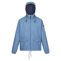 Kurtka wodoodporna Regatta Bayano. Niebieskie kurtki Regatta, l, bez wzorów, bez kaptura. W wyprzedaży za 271.30 zł.