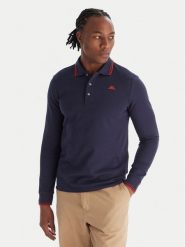 Robe di Kappa Polo Gord 6006570 Granatowy Slim Fit. Niebieskie koszulki polo Robe di Kappa, l, bez wzorów, z bawełny, bez kołnierzyka, bez ramiączek. Za 199.99 zł.