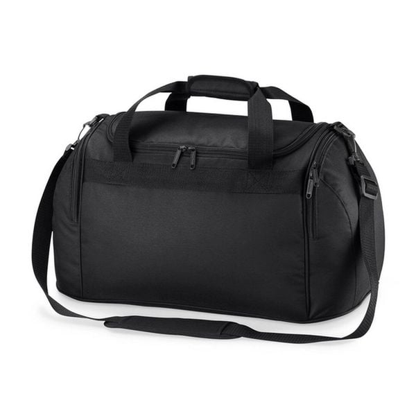 Torba podróżna Bag Base Freestyle. Czarne torby na ramię BAGBASE, bez wzorów, z materiału, na ramię, małe, bez dodatków. Za 98.50 zł.