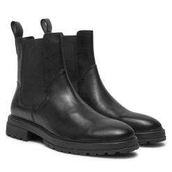 Sztyblety Vagabond Shoemakers. Czarne botki sznurowane Vagabond Shoemakers, bez wzorów, bez obcasa, bez zapięcia. Za 859.99 zł.