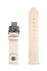 Pasek skórzany Zeppelin biały, 18 mm. Białe zegarki sportowe Zeppelin. Za 265.99 zł.