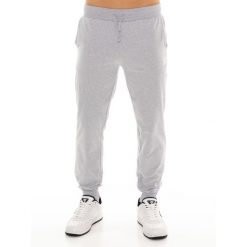 Spodnie dresowe z kieszenie na co dzień na siłownię. Szare spodnie materiałowe LEONE 1947 APPAREL, na co dzień, bez wzorów, z dresówki, sportowe. Za 218.92 zł.