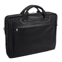 Skórzana torba na laptopa 13,3" Mcklein Montclare 15495S czarna. Czarne torby na laptopa Mcklein. Za 799.99 zł.